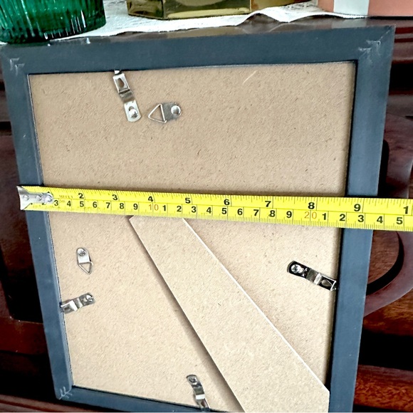 M is for Mushroom Cottagecore Mouse Woodland Canvas Art Print Gold Framed Floral - Picture 5 of 7